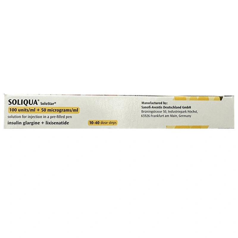 Bút tiêm Soliqua Solostar điều trị đái tháo đường (3 cây x 3ml) - 4